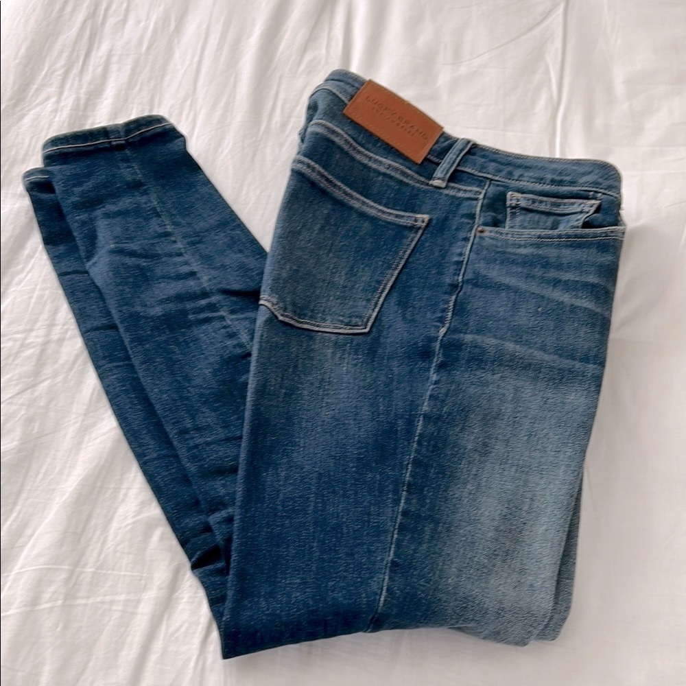 Lucky Brand Women's Skinny Jeans - Dark Blue
